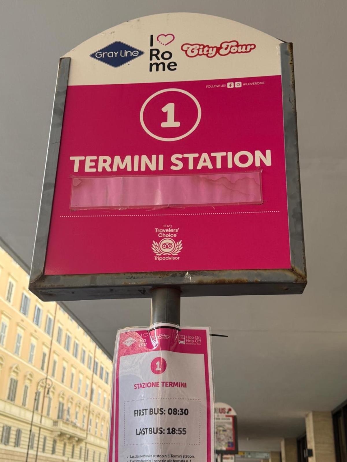 Ferienwohnung Sweety Rome Termini Exterior foto